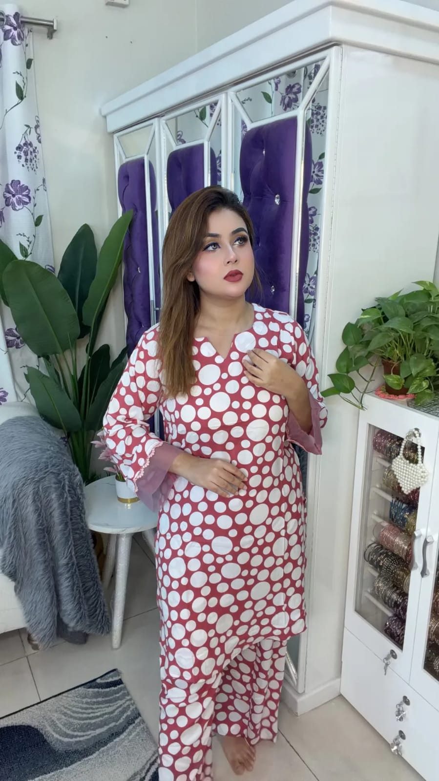 Premium Imported Linen Co-Order Two Piece Set For Women